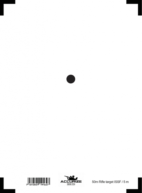 Main Image Front target ISSF 50m/5m