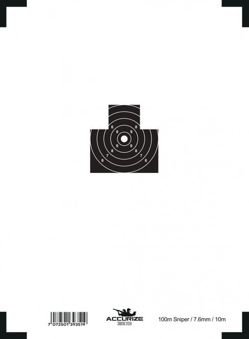 Main Image Front target Sniper10 m